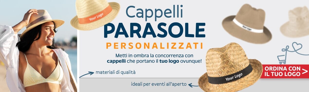 Cappelli parasole personalizzati_2025