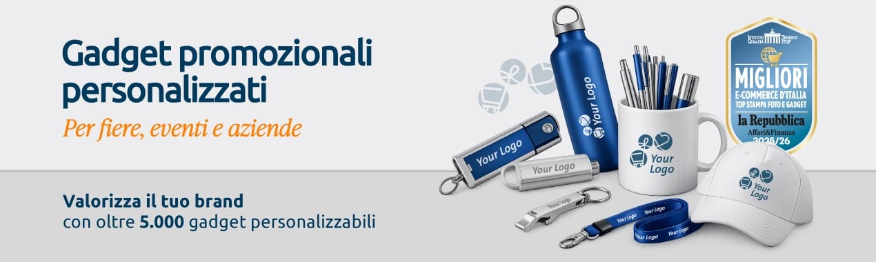 Gadget promozionali personalizzati_2026
