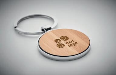 Portachiavi in legno personalizzato