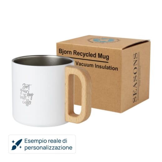 Tazze termiche in acciaio inox BJORN 360 ml
