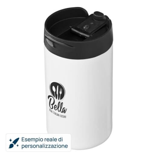 Bicchiere termico in acciaio riciclato MOJAVE RCS - 250 ml