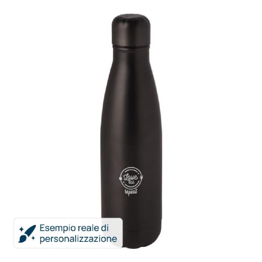Borraccia termica in acciaio inox riciclato COVE - 500 ml