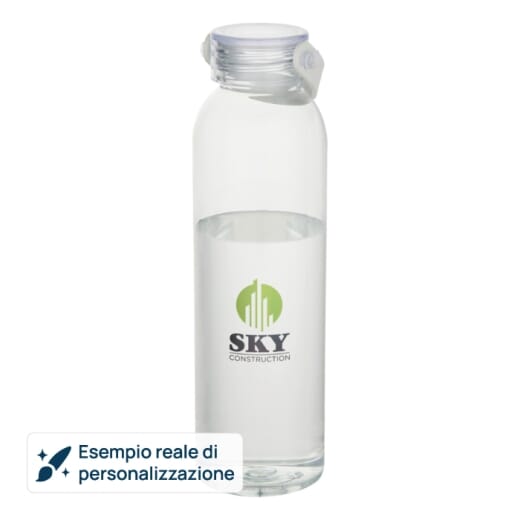 Borraccia in plastica riciclata ALTI - 630 ml