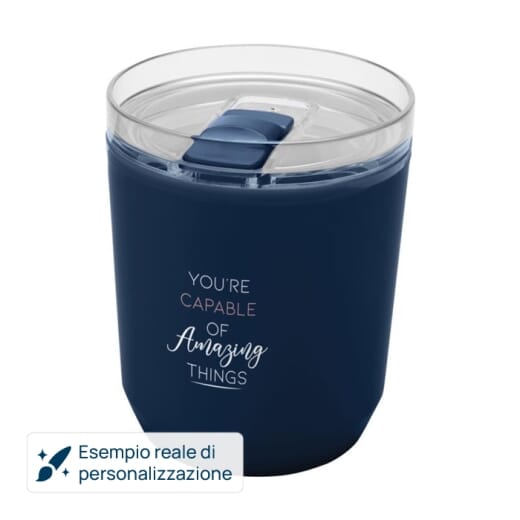 Bicchiere a doppia parete in plastica HUDSON