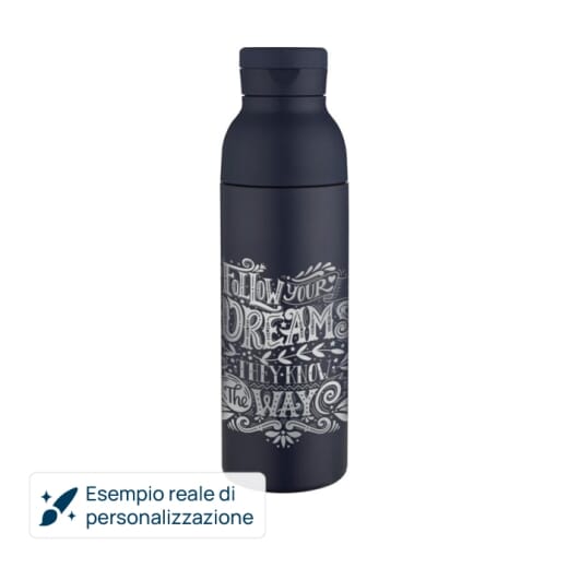Borraccia con set di 3 coperchi ILLUMINA 650 ml