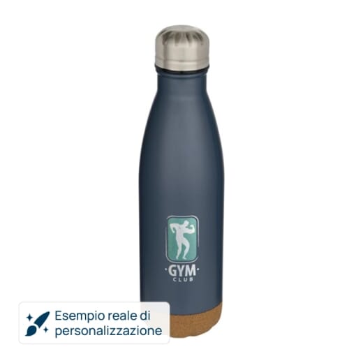 Borraccia termica con base in sughero COVE 500ml