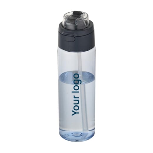 Borraccia in plastica riciclata con cannuccia THERON 700 ml