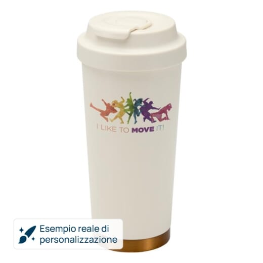 Bicchiere termico con tracolla HAMPTON 480 ml