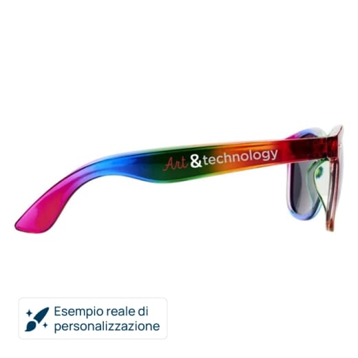 Occhiali da sole SUN RAY arcobaleno