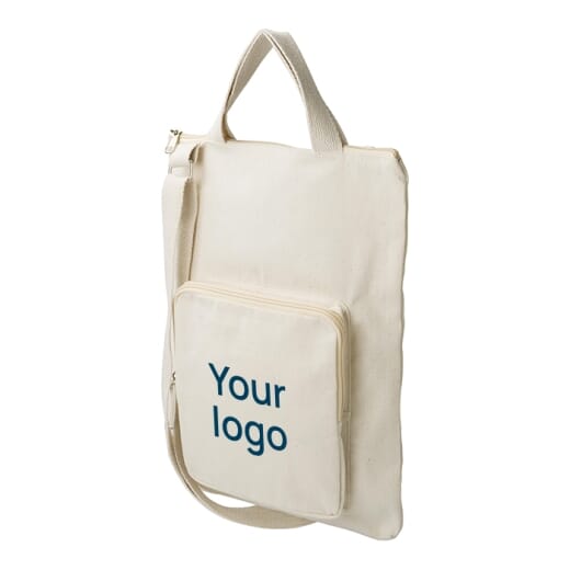 Borsa porta computer in cotone IKER
