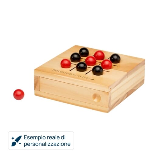 Gioco tris in legno STROBUS
