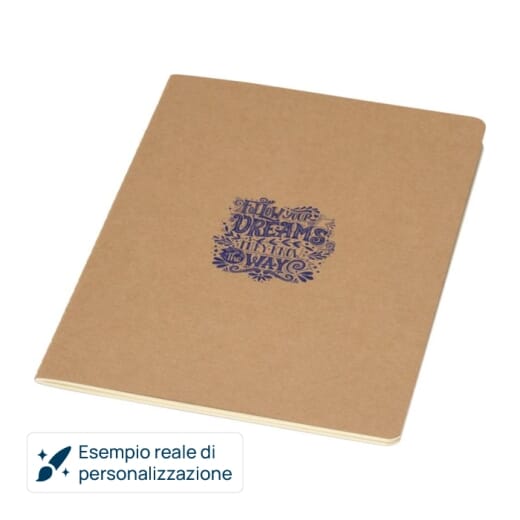 Taccuino A5 in carta kraft con pagine punteggiate SLYK
