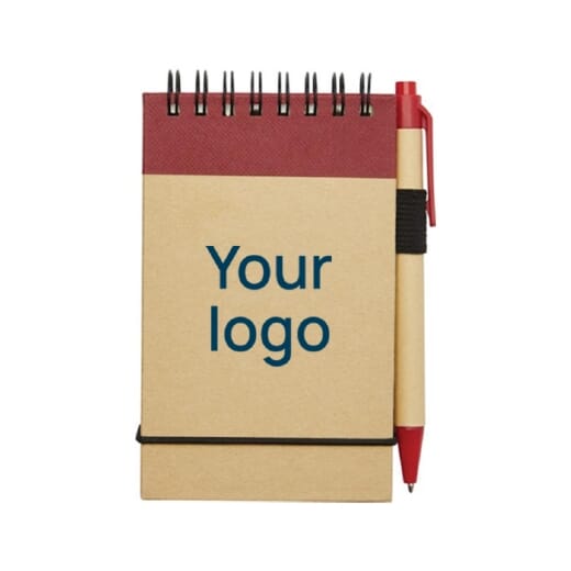 Taccuino riciclato A7 con penna ZUSE