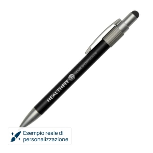 Penna con stilo e rotella antistress RILL