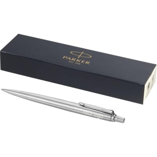Penna a sfera JOTTER SILVER BLU