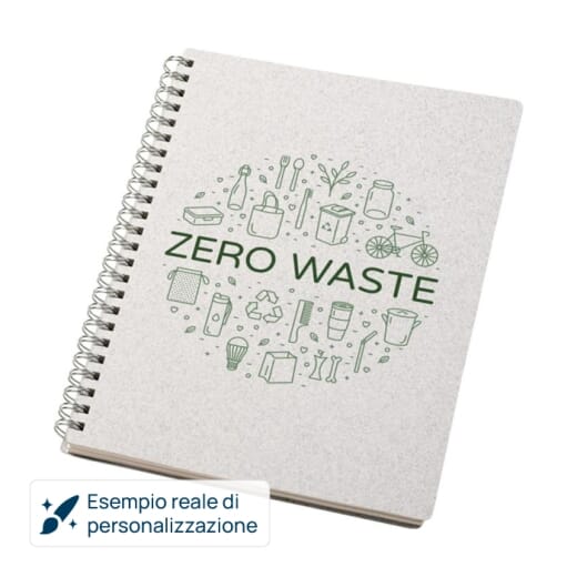 Quaderno A5 con pagine punteggiate BIANCO