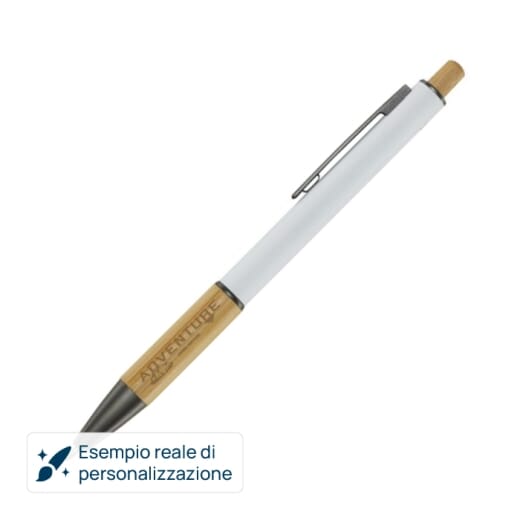 Penna a sfera in alluminio riciclato DARIUS