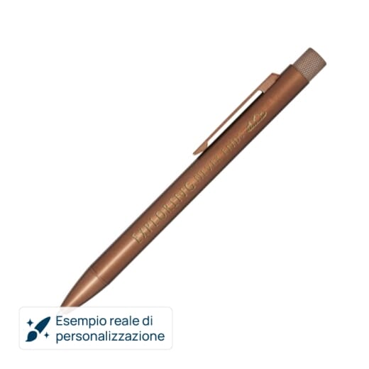 Penna a sfera in ottone riciclato BEATRIZ