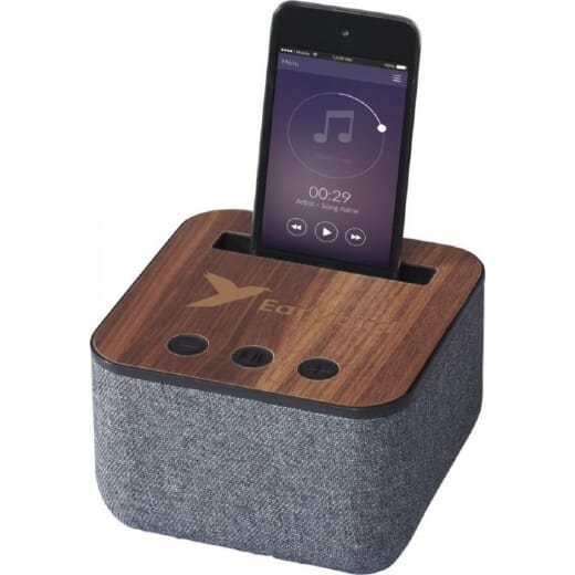 Speaker Bluetooth© in tessuto e legno SHAE