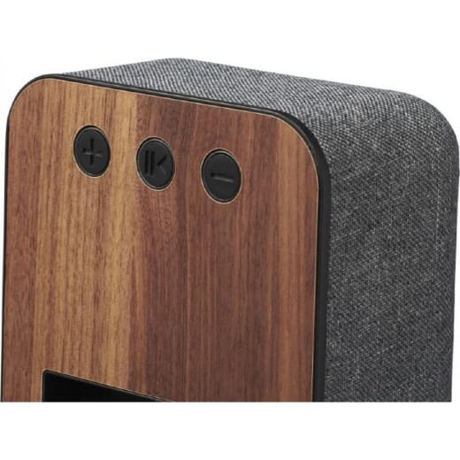 Speaker Bluetooth© in tessuto e legno SHAE