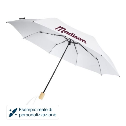 Ombrello pieghevole in RPET BIRGIT 