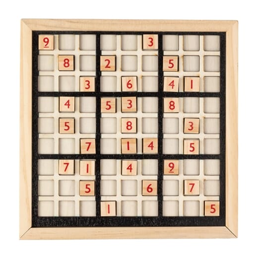 Gioco sudoku in legno CHRISTA