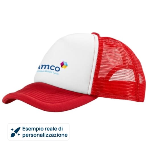 Cappellino 5 pannelli TRUCKER MULTICOLOR
