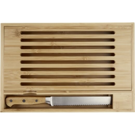 Tagliere in bambù con coltello PAO