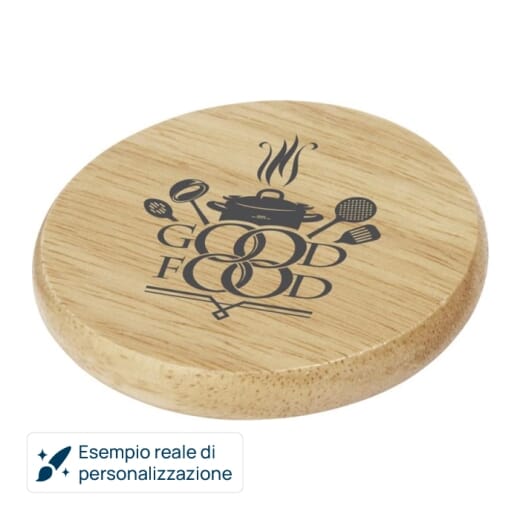 Sottobicchiere apribottiglie in legno SCOLL