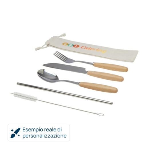 Set di posate da 5 pezzi ROOT