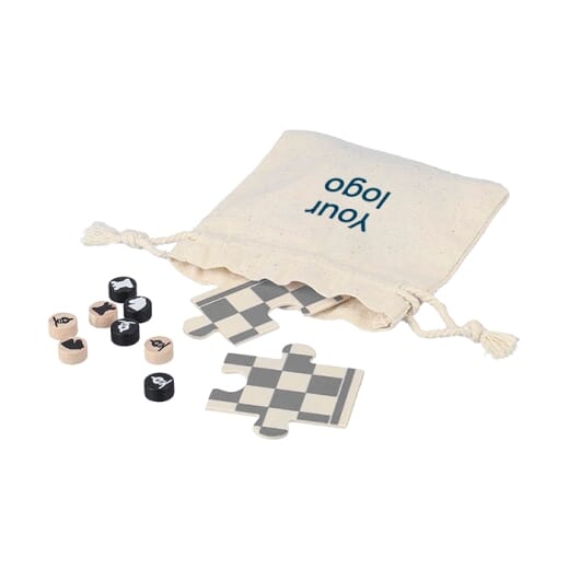 Set Gioco scacchi e dama HANK