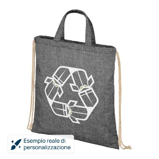 Sacca in cotone riciclato PHEEBS 210 g/m²