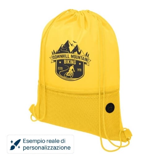 Zaino in mesh con cordoncino ORIOLE