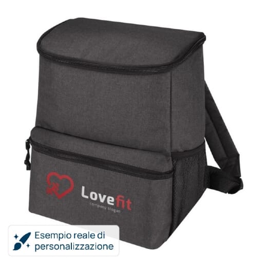 Zaino termico Tundra in PET riciclato certificato GRS - 12L