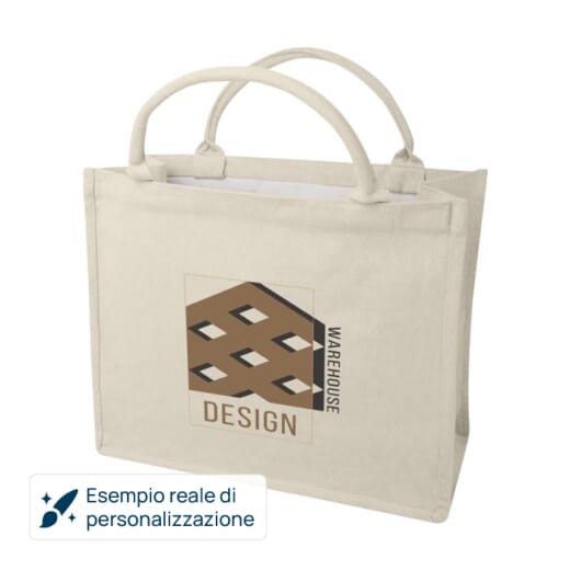 Tote bag con manici rigidi TRACE AWARE™