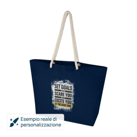 Tote bag da spiaggia in materiale riciclato FLORIDA