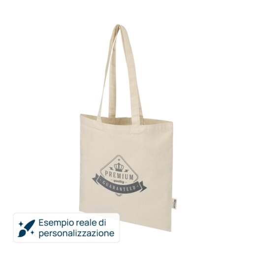 Shopper in cotone riciclato PERU BLEND