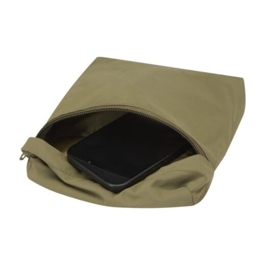 Borsa a tracolla in nylon riciclato ARCA