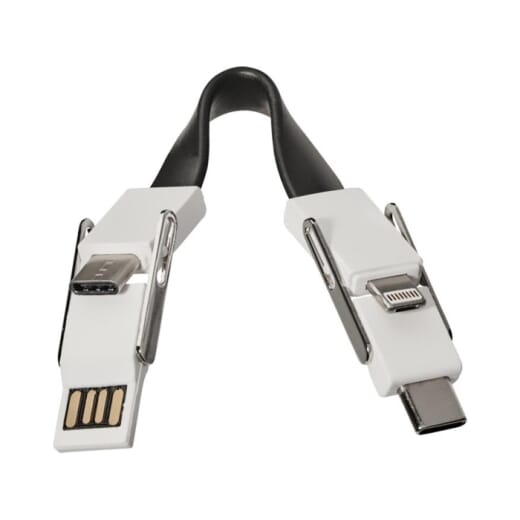 Portachiavi con cavo 4 in 1 ONE