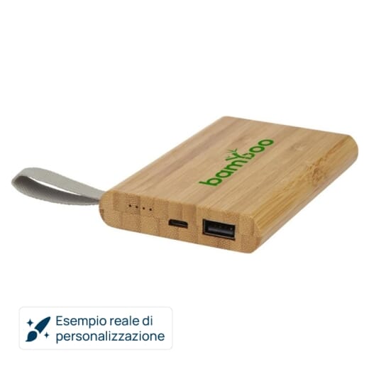 Powerbank in bambù TULDA