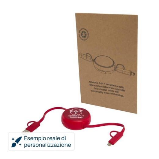 Cavo retrattile 5 in 1 ALASIA