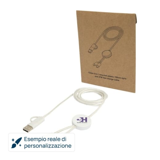 Cavo 5-in-1 in plastica riciclata CITALA