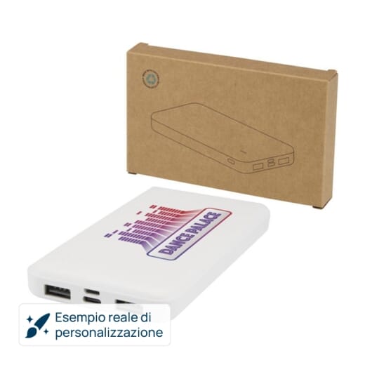 Power bank in plastica riciclata INTANT