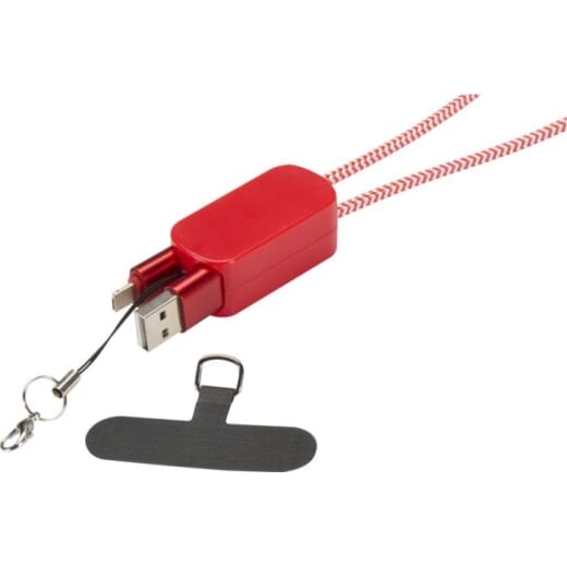 Lanyard per smartphone con cavo integrato 5 in 1 ANSER