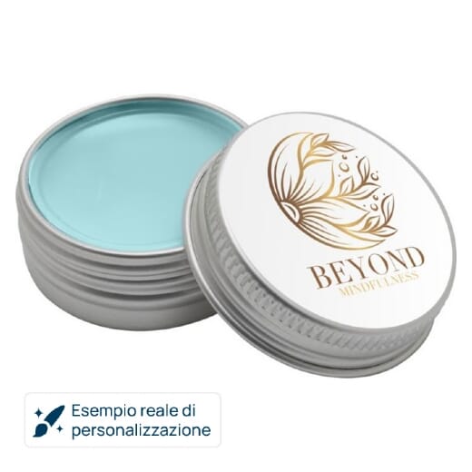 Burrocacao personalizzati ESTELLE in alluminio