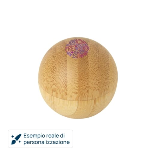 Lucidalabbra a sfera in bambù ESME