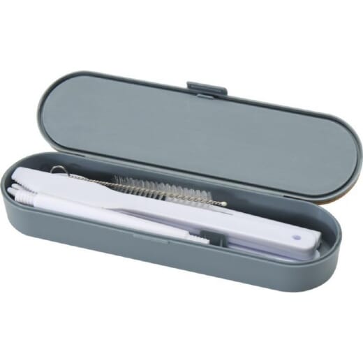 Set di posate con coperchio in bambù RUNA