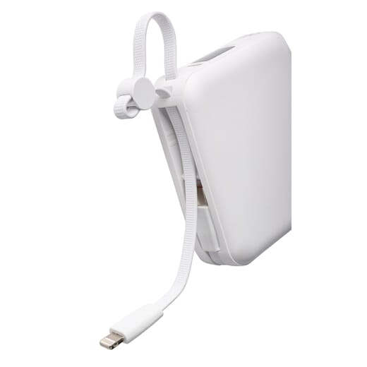 Powerbank con doppio cavo integrato JONA