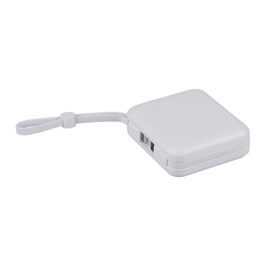 Powerbank con doppio cavo integrato JONA