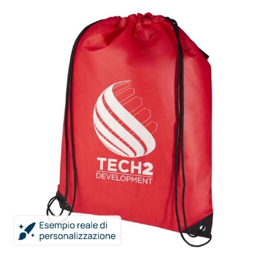 Sacca in TNT riciclato EVERGREEN 5L